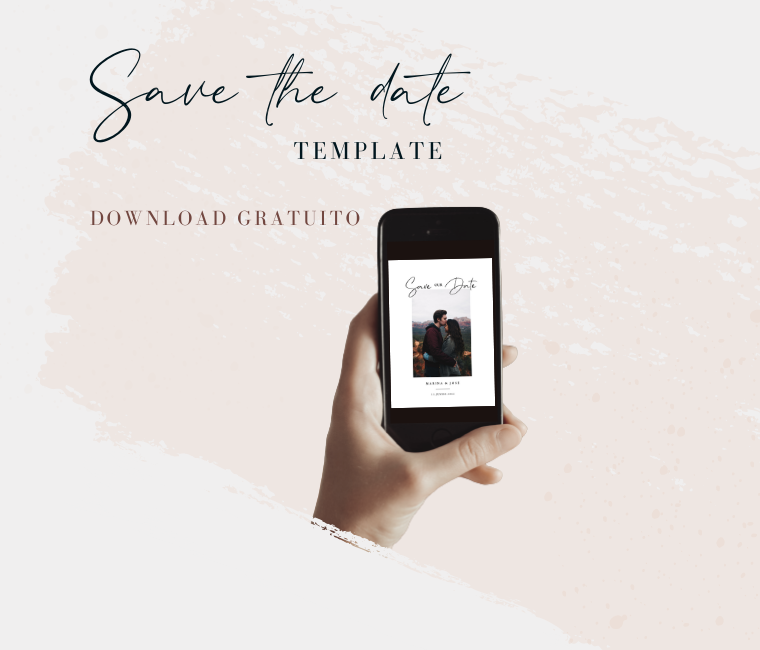 Template Gratuito – Save the Date Digital